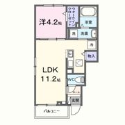 ラウレア Ⅰの間取り画像