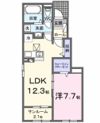 サンパレス木田Bの間取り画像