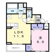 コンパル・りんくうの間取り画像