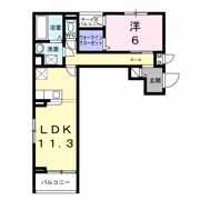 コンパル・りんくうの間取り画像