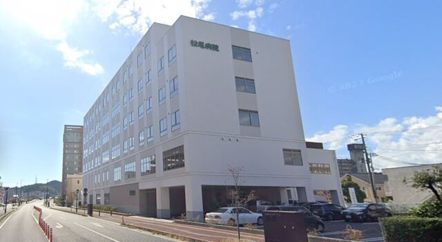 近くの松尾病院まで2,500m（徒歩32分）