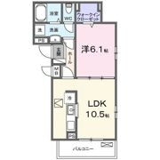 Denbe東小川の間取り画像