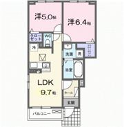 シャンブリーゼの間取り画像
