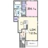 シャイニー今川Aの間取り画像