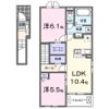 シャイニー今川Bの間取り画像