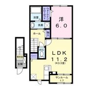ラミューズ佐久平の間取り画像