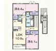 コンフィーエⅢの間取り画像