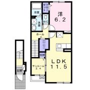 アルペン長峰 Bの間取り画像