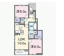 ハイツ大和の間取り画像