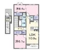 ハイツ大和の間取り画像