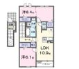 ハイツ大和の間取り画像