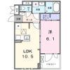 千駄野アパート（027934001）の間取り画像