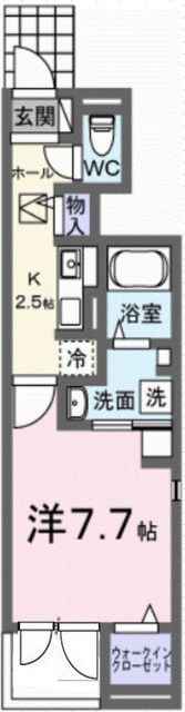 ル シエル Ⅱの間取り画像