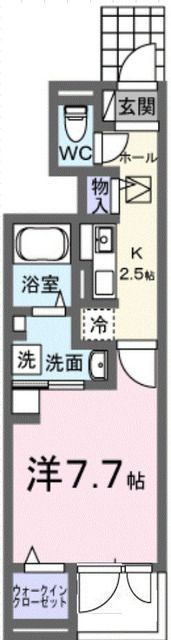 ル シエル Ⅱの間取り画像