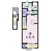 フォレ モンターニュⅡの間取り画像