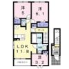 ポンテ アルト 池上 Bの間取り画像