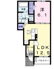 コンフォール北園の間取り画像