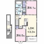 玉串町西2丁目アパート（027940904）の間取り画像