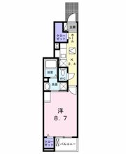 ミド・フルールの間取り画像