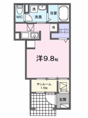 サルウェーK＆Yの間取り画像