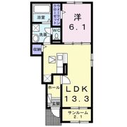 オーキッドテラスA棟の間取り画像