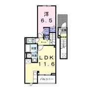 ココ ラ フェリーチェAの間取り画像