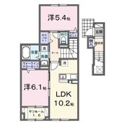 リヒトミューレの間取り画像