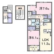 リヒトミューレの間取り画像