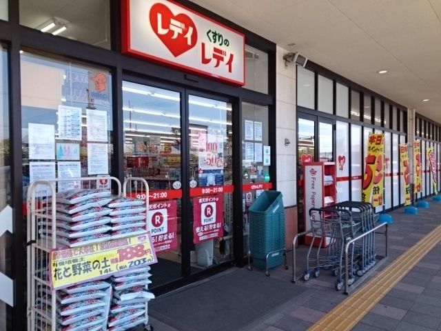 近くのくすりのレデイ松江店様まで500m（徒歩7分）