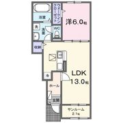 川口アパート（027965401）の間取り画像