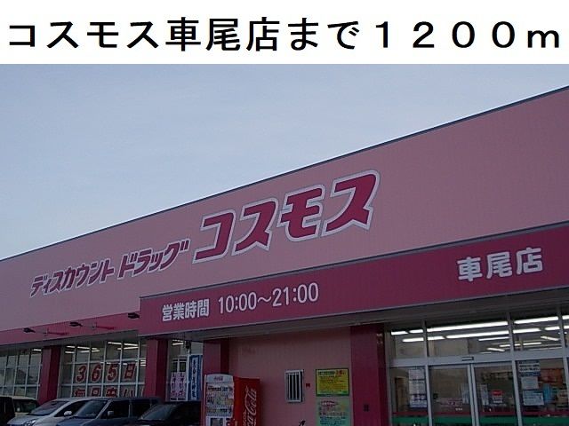 近くのドラッグストアまで1,200m（徒歩15分）