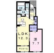 ミー クヮーム スゥク Aの間取り画像