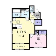 メゾンボヌールⅠの間取り画像