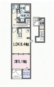 サンフィールドの間取り画像