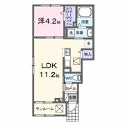 ベル セゾンの間取り画像