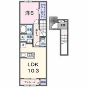 フラット・スリ－の間取り画像