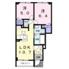 カルミア荘の間取り画像
