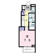 ライズ脇田町 A館の間取り画像