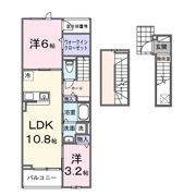 カーサ・プリ―トの間取り画像