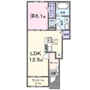 アクアガーデン1の間取り画像