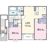カームタイム Ⅰの間取り画像