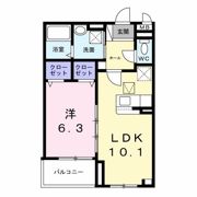 ヴィヴァレス松ノ内の間取り画像