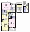 仮）六高台5丁目アパートⅠの間取り画像