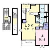 クレール東寺尾の間取り画像