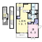 クレール東寺尾の間取り画像