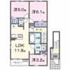 ブライトガーデンAの間取り画像