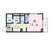 コトン ヴァリ 寺田町駅前の間取り画像