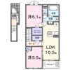 ヒカルサ大津唐崎Ⅱの間取り画像