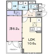 フルール彦根の間取り画像