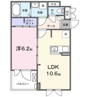 フルール彦根の間取り画像